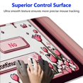 thumbnail image 3 of Pink Cute Desk Mat Mouse Pad Gaming Desk Pad XXL, Pastel Strawberry Milk Mousepad Large, Aesthetic Laptop Keyboard Mats for Desk, Full Desk Mouse Mat for Women Girl, 3 of 6