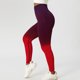 thumbnail image 3 of Leggings elásticos sin costuras para mujer, pantalones ajustados deportivos de cintura alta para Fitness, correr, gimnasio, rojo vino profundo S, 3 of 6