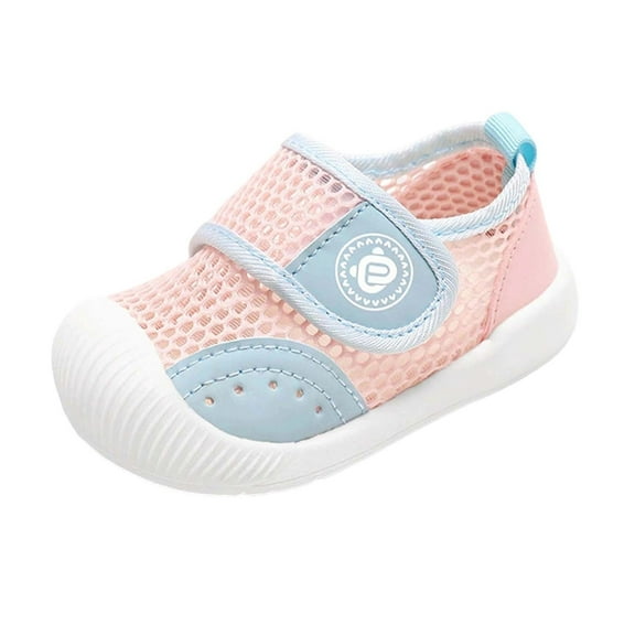 Gyexs Wide Sneakers for Girls Toddler Girl Tennis Shoes Outerwear Kids Wide Toe Box Shoes Outerwear Wide Sneakers for Girls Hot Pink