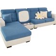 thumbnail image 1 of Sofa Seat Cushion Cover Stretch Couch Cover Backrest Cover L Shaped Lounger Furniture Protector, 1 of 5