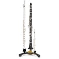 thumbnail image 3 of Hercules DS543BB 2 Clarinettes Ou Flûtes, et 1 Support Piccolo avec Sac, 3 of 4