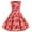 Red, variant on EnJoCho Girls Outfits Party Sleeveless Gown Dress Kid Dots Prints Floral Children Girl Princess Clothes Girls Dresses Little & Big Girl Summer Fashion Party Dresses 4-5 Years