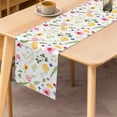 thumbnail image 2 of SUNOLIFE Spring Floral Table Runner,Flower and Plants Kitchen Dining Table Decoration for Home Party 13 x 90 Inches, 2 of 4