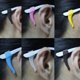 thumbnail image 3 of Guardurnaity Anteojos Punta antideslizante Empuñaduras para las orejas Silicona Orejas portátiles Gancho Gafas Cómodas Fijación deportiva Type3 NO3, 3 of 6