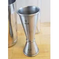 thumbnail image 2 of Stainless Measuring Jigger 1 Oz. X 2 Oz. Japanese Style Cocktail Bar Shot, 2 of 3