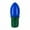 Blue, variant on Vrorvz Christmas Outdoor Decorations Outdoor Christmas Lights Inflatable Light Bulbs Easy Setup Long Lasting Weather Resistant Holiday Parties Courtyard Festive Atmosphere 9.1in Blue