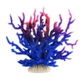 thumbnail image 5 of Quinlirra Artificial Aquarium Coral Decor, Plastic Faux Coral Reef Decorative Cute Fish Tank Decorations, Realistic Ocean Plant Ornaments for Party, Living Room-blue white&6.7*2.6*5.7inch, 5 of 7