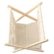 thumbnail image 3 of Revistero de macramé, cesta para libros, tejido, plegable, decorativo, rústico, revistero, decoración del hogar para baño y dormitorio, 3 of 9