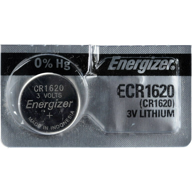 20st 1 lotbatterier CR1620 3V Lithium Li Ion Knappcell Batteri CR 1620 3  Volt Li-Ion Mynt