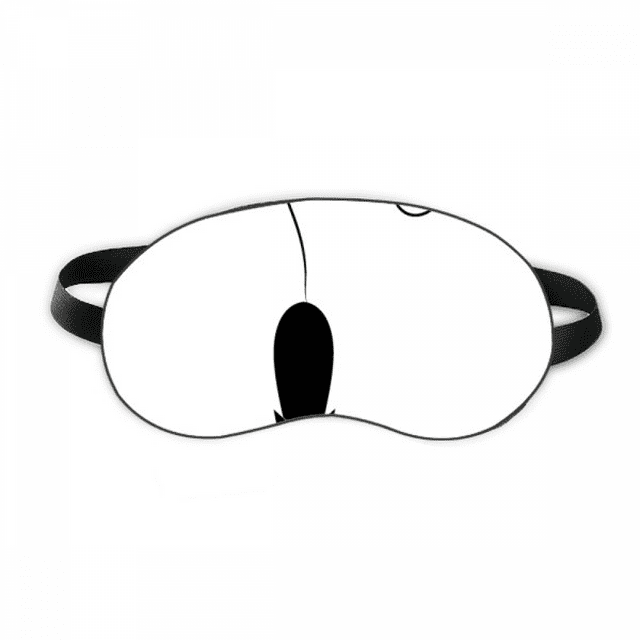 Chat Noir Amoureux des Animaux Art Contour Protection des Yeux Nuit Douce Protection Ombrage