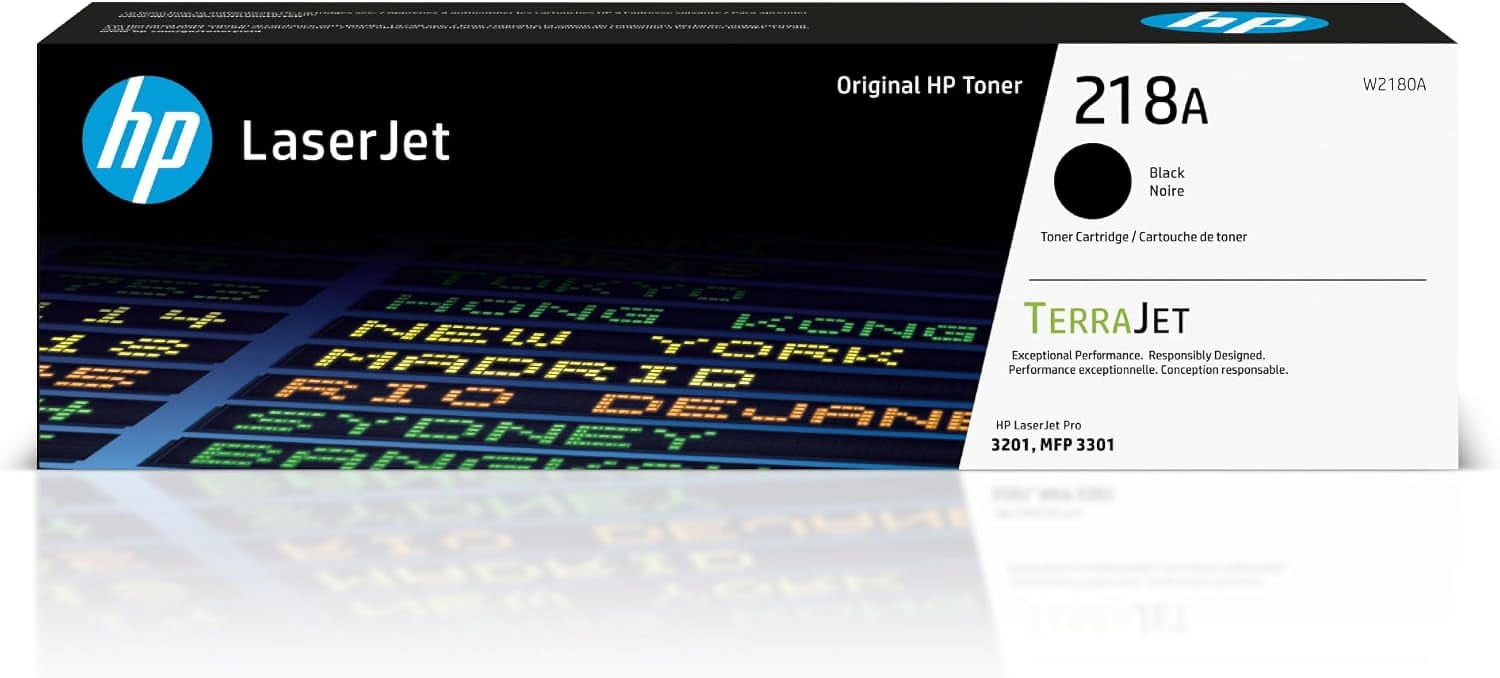 HP 218A (W2180A) Cartouche de Toner LaserJet Noire Originale
