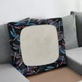 thumbnail image 3 of ZUXONGSY Dragonfly Couch Cushion Covers Sofa Cushion Protector Cover Easy to Install Outdoor Patio Couch Cushion Protector Cover Anti Slip Furniture Protection Cover Daily Decor 1 Seater, 3 of 5