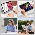 thumbnail image 5 of Detachable Bluetooth Keyboard Cover for iPad 11 Gen A16 11" 2025 / iPad 10 Gen 10.9" 2022, Slim Folio Case with Apple Pencil Slot,Gray, 5 of 8