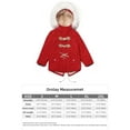 thumbnail image 4 of Orolay Kids' Toggle Jacket Soft Fleece Lined Winter Coat with Hood OKE6297X, 4 of 5