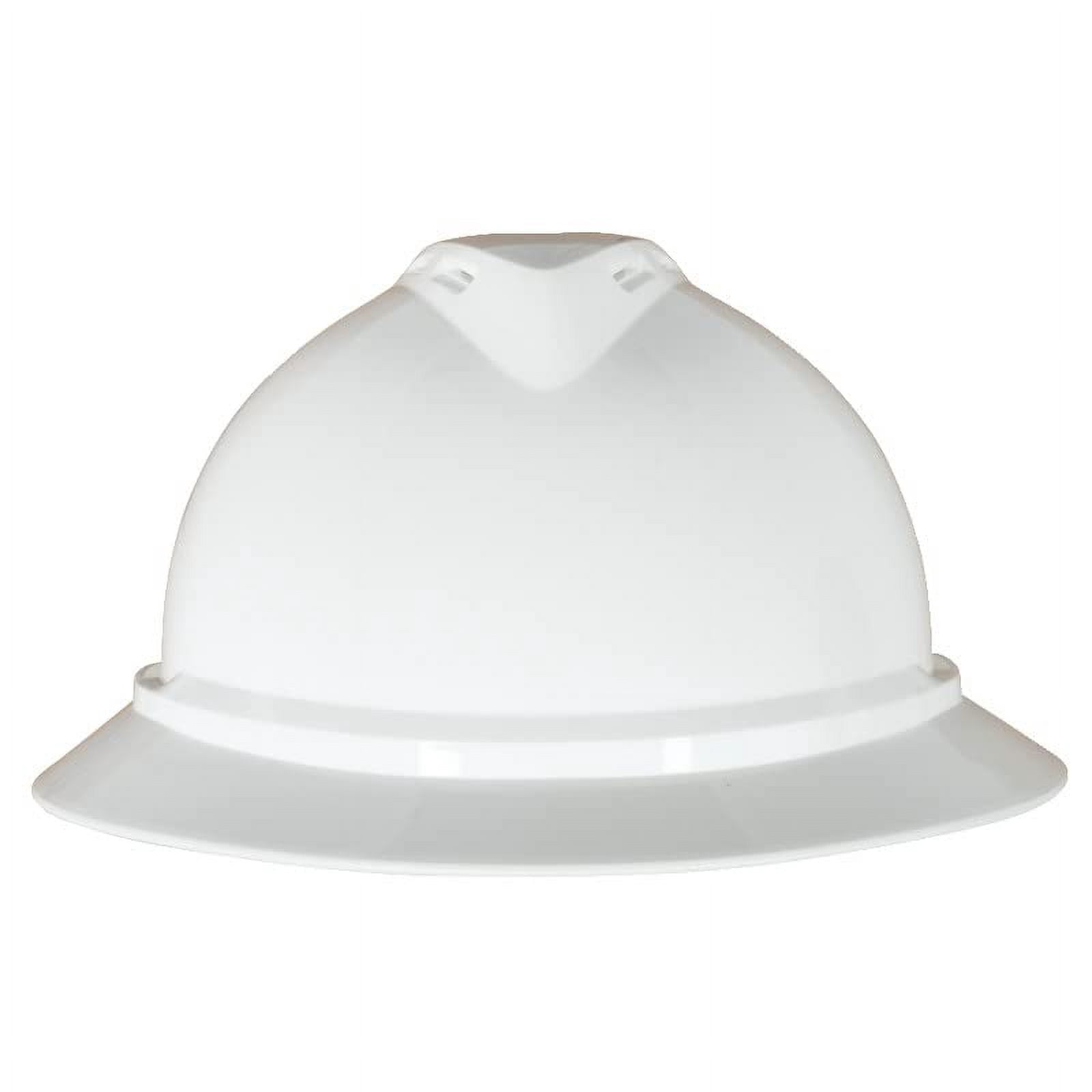MSA 10168461 V-Gard 500 Full-Brim Hard Hat Ratchet Suspension Hi-Viz