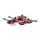 thumbnail image 1 of Batería de Cocina Tramontina Simple Cooking Roja 9 piezas, 1 of 5