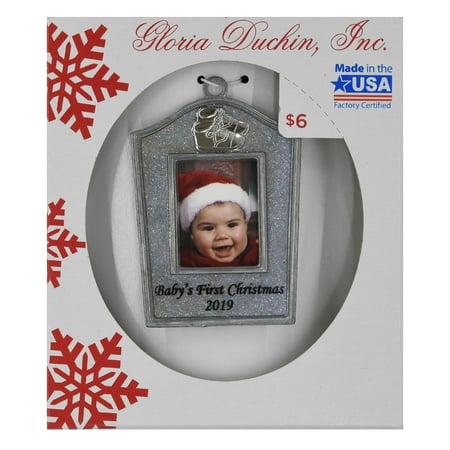 Babyprints Ornament - Gloria Duchin Babys First Photo Ornament