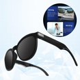 thumbnail image 4 of Gafas inteligentes G4 con conducción ósea, auriculares deportivos con micrófono y manos libres. Negro, 4 of 8
