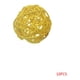 thumbnail image 4 of Naiovety 10 unids/set de bolas de ratán naturales hechas a mano para decoración del hogar ecológica, muebles para el hogar elegantes Aromaterapia y Aceites Esenciales Amarillo, 4 of 6
