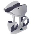 thumbnail image 2 of q8c KJH VR2-001B For PS VR2 Handles Charging Base ABS Stand VR Glasses w6U Storage Rack, 2 of 5