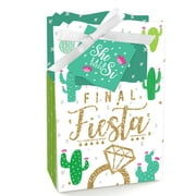 Big Dot of Happiness Final Fiesta - Last Fiesta Bachelorette Party Favor Boxes - Set of 12
