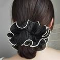 thumbnail image 6 of Yokua Fashion Lace Hair Scrunchies Hair Tie Hair Bun Hairpiece Women Headdress, 6 of 17