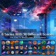 thumbnail image 3 of 1pc Galaxy Projector For Bedroom, Rocket Light Projector, Star Projector For Ceiling, Galaxy Light For Game Room, Home Theater, Ceiling And Room Decoration, 3 of 4