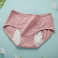thumbnail image 2 of Zpanxa Womens Underwear, Period Underwear for Women, Panties for Women, Sexy Fashionable Classic High Waisted Breathable and Seductive Solid Color Underwear Pink XXL, 2 of 3