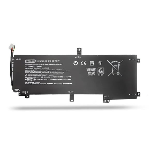 VS03XL 849313-850 Battery for HP Envy 15T-AS100 15T-AS000 15-AS000 15-AS100 15-AS133CL 15-AS043CL 15-AS020NR  AS091MS 15-AS002LA AS014WM  849313-856 VSO3XL [52Wh 11.55V]