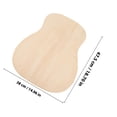 thumbnail image 2 of TAILTOSS Guitar Accessories Light Yellow 1Set Wood for Craft Projects, 2 of 8