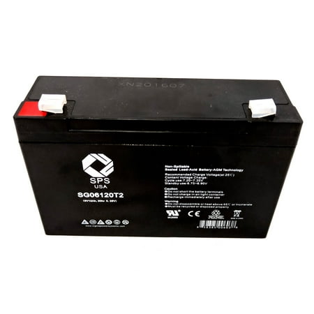 SPS Brand 6V 12 Ah Replacement Battery for Best Power Patriot SPI600 (1