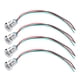 thumbnail image 2 of 4 Sets precableado LED redondo impermeable metal 2color indicador común cathod 12mm 1224V (rojo y verde), 2 of 8