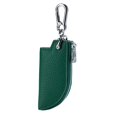 thumbnail image 1 of Car Key Case PU Leather Birthday Present Car Key Bag Universal Car Key Shell Green, 1 of 8