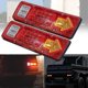 thumbnail image 1 of 2pcs 12v Truck Trailer Tail Light 19 Led Waterproof Brake Light Reverse Turn Signals Taillights License Lights For Camper Trailer Van Snowmobile, 1 of 3