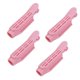 thumbnail image 1 of 4pcs Candy Color Fluffy Hair Clips for Curly Hair - Natural Plastic Hair Root Clip with Bangs - Stylish Hair Accessories, 1 of 4