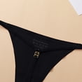 thumbnail image 4 of LIZUOJUN Under $2 Underwear Women No Show Hipster Thong T Back Underwear Silky G String For Everyday Wear Cheeky Bikini Briefs S-XL, 4 of 7