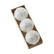thumbnail image 5 of Juego de adornos de bolas navideñas, adornos decorativos navideños, manualidades fáciles de usar 8cm, 5 of 9
