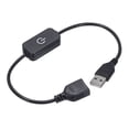 thumbnail image 1 of Unique Bargains Touch Dimmer Switch 524V USB Connector Suitable for LED Light Cabinet RV Light Black, 1 of 7