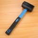 thumbnail image 5 of Martillo de Mazo de Goma, Doble Cara Suave y Dureza Martillo de Goma Negro Azul Herramienta de Instalación Martillo de Goma Martillo de Mazo Martillo Suave para Instalación de, 5 of 7