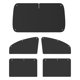 thumbnail image 4 of Cortina para ventana de coche, cómoda instalación con ventosas, para verano 5 piezas, 4 of 9