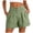 Green_YYX, variant on Fsqjgq Womens Shorts Pockets Suit Trousers Business Work Pants Summer Clothes High Waisted Shorts