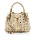 thumbnail image 1 of Pre-Owned MCM Visetos Drawstring Small Shopper Tote, 1 of 11