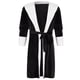 thumbnail image 1 of Batas Prolriy para mujer, bata larga de felpa de invierno, abrigo con mangas, ropa de dormir para mujer, bata de baño para mujer, bata negra XXXXXL, 1 of 6