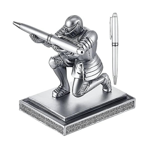Pen stand with 2 resin pens, desk organizer and accessories, exclusive pen stand, stylish and cool