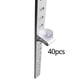thumbnail image 1 of 40x Clips De Soporte De Estante Ajustables Clips De Estante De Armario De Cocina Multiusos, 1 of 8