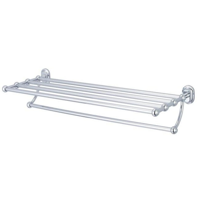 Water Creation BA-0001-01 Multi-Purpose Bath Train Racks for Classic Bathroom - Silver & Chrome