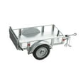 thumbnail image 4 of Remolque de orugas RC, accesorios de repuesto, bricolaje, modificado, actualización, desmontable con enganche, remolque de viaje para RC 1/12 1/18 B Plata, 4 of 7