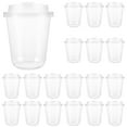 thumbnail image 2 of LOLIPPYY 50-Pack 380ml Clear Plastic Coffee Cups with Sip Lids - Disposable Smoothie and Drink Cups for Coffee Shops and Restaurants, 2 of 7
