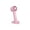 B002- Pink, variant on Pink Portable Cooling Fan, Portable Rechargeable Fan for Travel, Bladeless Desk Fan, Mini Fan for Desk, 6.5X3X2 Inch Usb Charging Handheld Turbine No-Blade Fan That Doubles As A