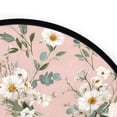 thumbnail image 4 of 36.2 Inch Round Floor Mat Small White and Pink Flowers Carpet Decor Rug for Living Room Bedroom, 4 of 6